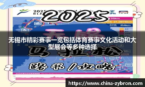 无锡市精彩赛事一览包括体育赛事文化活动和大型展会等多种选择